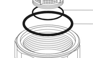 Кольцо уплотнительное фильтра Geoline 4212 3,53x53,57 EPDM