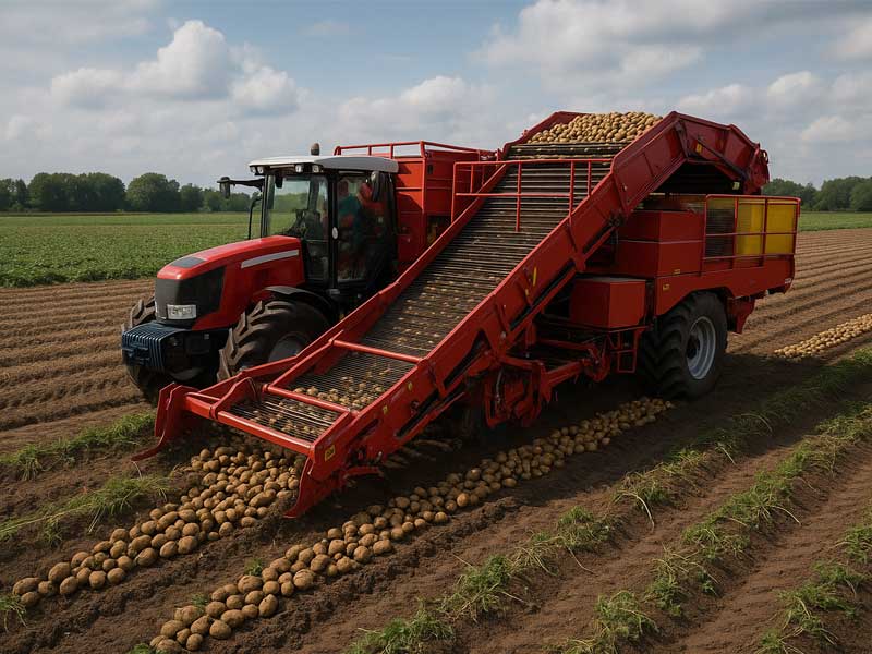 Как выбрать картофелеуборочный комбайн: топ брендов и советы